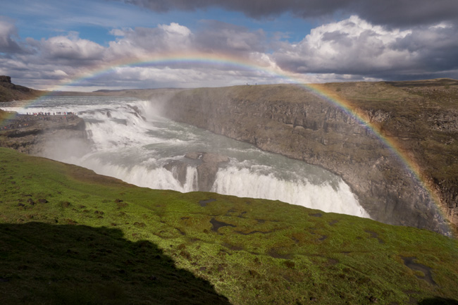 [© Gullfoss Rainbow by Amory B. Lovins is described with Iceland, Color, Spring, Slideshow, Waterfall, Fine Art, Horizontal, Green, Blue, Warm, Rainbow hit 17517 rate ]