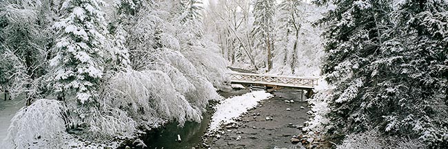 [© Kinder Bridge by Judy Hill is described with Fine Art, Color, Cool, Neutrals, River Valley, Water, Woods, Horizontal, Panorama, Winter, Stock, Black, Gray, White, Colorado, Roaring Fork Valley, Roaring Fork River, Rocky Mountain, Rockys, Woody Creek, Rivers, Streams, Tree, Snow, Snowy, Bridge, Farm, Ranches, Forest, Trees, Evergreen, Cottonwoods, Pine, Pines, retro hit 20801 rate ]